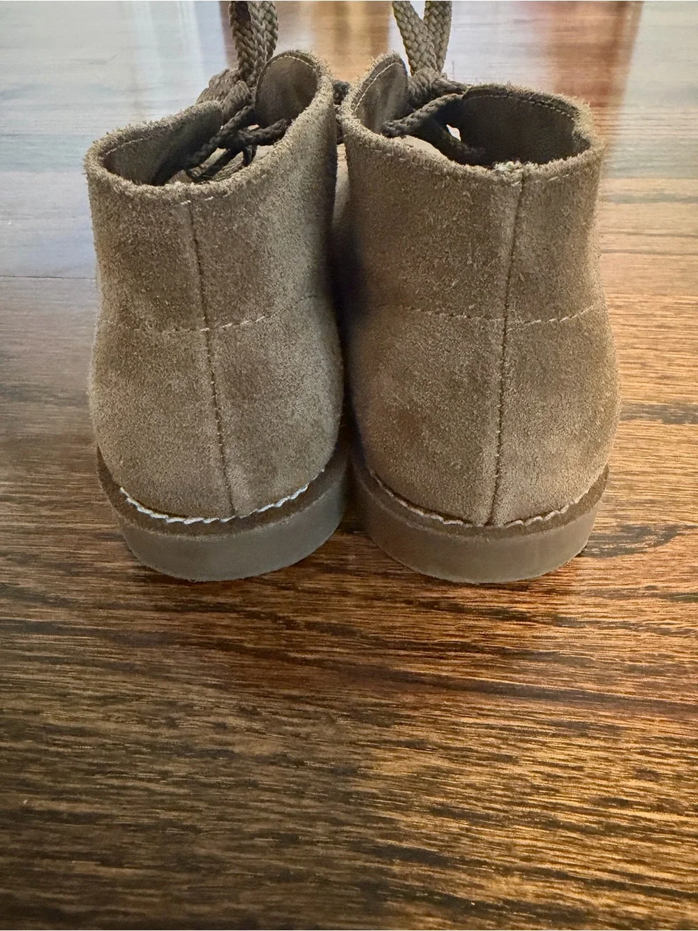 Kids Jcrew Suede Desert Boots in Brown